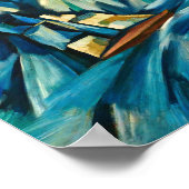 Segelboot | Amadeo de Souza-Cardoso Poster (Ecke)