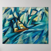 Segelboot | Amadeo de Souza-Cardoso Poster (Vorne)