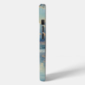 Segelboot Aquarellbahn auf Ozeanmalerei Case-Mate iPhone Hülle (Rückseite / Links)