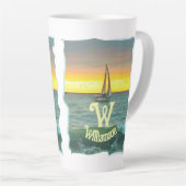 Segelboot auf Banderas Bay 0884 Milchtasse (Rechte Ecke)