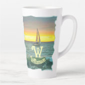 Segelboot auf Banderas Bay 0884 Milchtasse (Rechts)