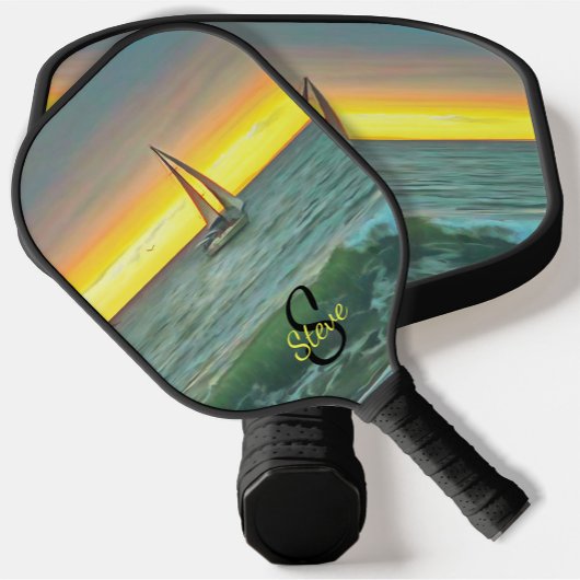 Segelboot auf Banderas Bay 0884 Pickleball Schläger