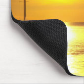 Segelboot auf dem Goldwasser Mousepad (Ecke)