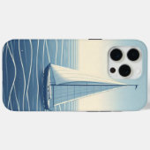 Segelboot auf hoher See Case-Mate iPhone Hülle (Rückseite (Horizontal))