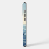 Segelboot auf hoher See iPhone Hülle (Linke Seite)