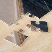 Segelboot auf ruhigem Ozeanwasser Puzzle (Seite)