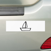 Segelboot Autoaufkleber (Auf Auto)