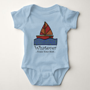 Segelboot Baby Strampler