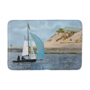 SEGELBOOT BADEMATTE