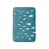 Segelboot Badematte (Vorderseite Vertikal)