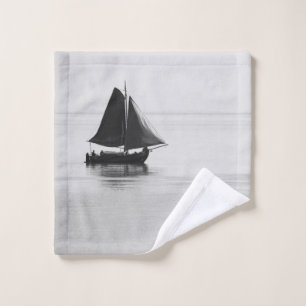Segelboot Badhandtuch Set