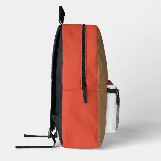 Segelboot Bedruckter Rucksack (Links)