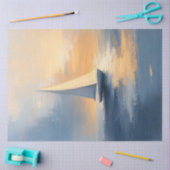 Segelboot bei Sunset Decoupage Seidenpapier (Basteln)