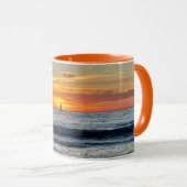 Segelboot bei Sunset - Venice Beach, CA Tasse (VorderseiteRechts)