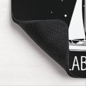 Segelboot Bereit zum Feiern Segeln Sai Mousepad (Ecke)
