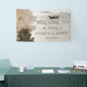Segelboot Blume Beach Hochzeitsbanner Banner (Messeveranstaltung)