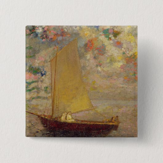 Segelboot Button (Vorderseite)