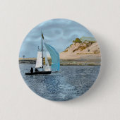 SEGELBOOT BUTTON (Vorderseite)
