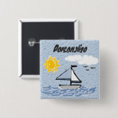 Segelboot Button (Vorne & Hinten)