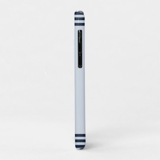 Segelboot der Blue Navy Anchor Case-Mate iPhone Hülle (Hinten/Links)