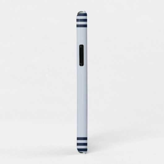 Segelboot der Blue Navy Anchor Case-Mate iPhone Hülle (Hinten/Rechts)