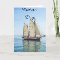 Segelboot des Vaters