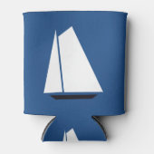 Segelboot Dosenkühler (Vorderseite)