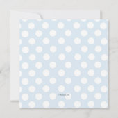 Segelboot-Dusche Einladung (Rückseite)