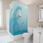 Segelboot Duschvorhang (Beispiel)