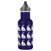 Segelboot Edelstahlflasche (Links)