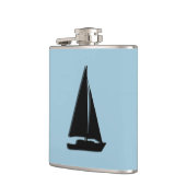 Segelboot Flachmann (Links)