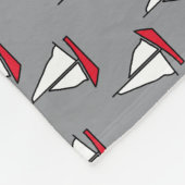 Segelboot Fleecedecke (Ecke)