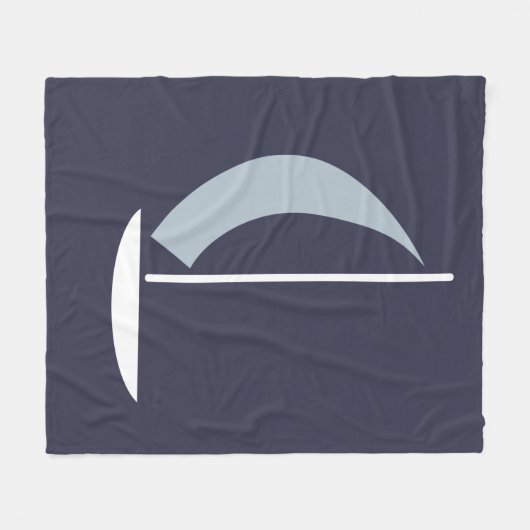 Segelboot Fleecedecke (Vorderseite (Horizontal))