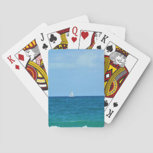 Segelboot, Fort Lauderdale, Florida Spielkarten