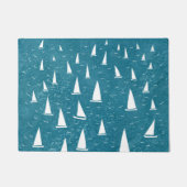 Segelboot Fußmatte (Vorderseite)