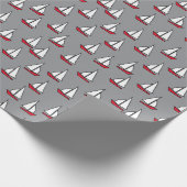 Segelboot Geschenkpapier (Ecke)