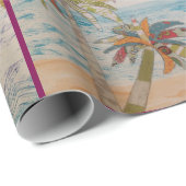 Segelboot-Geschenkpapier Geschenkpapier (Rolleneckpunkt)