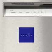 Segelboot Heartbeat Funny Sailboat Magnet (In Situ (Geschirrspüler))
