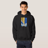 Segelboot Hoodie (Vorne ganz)