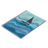 Segelboot im Ozean Notizblock (Linke Seite)