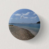 Segelboot in der Ferne bei St. Thomas Button (Vorderseite)