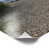 Segelboot in der Ferne bei St. Thomas Fotodruck (Ecke)