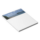 Segelboot in der Ferne bei St. Thomas Notizblock (angewinkelt)