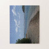 Segelboot in der Ferne bei St. Thomas Puzzle (Vertikal)