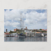 Segelboot in Grenada Postkarte (Vorderseite)