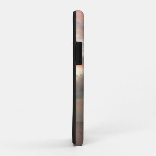 Segelboot in Sunset Beautiful Pink Seascape Case-Mate iPhone Hülle (Hinten/Rechts)