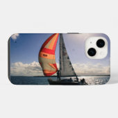 Segelboot iPhone Hülle (Rückseite (Horizontal))