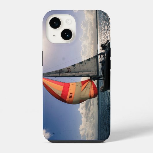 Segelboot iPhone Hülle (Rückseite)