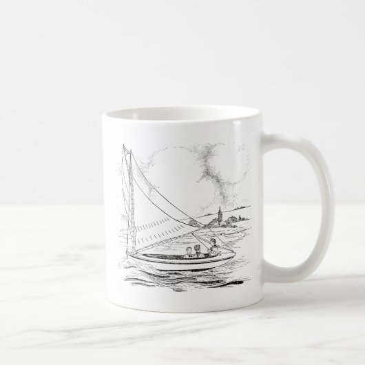 Segelboot Kaffeetasse (Rechts)