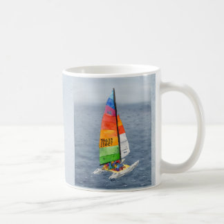 Segelboot-Katamaran-Ozean-Foto-Kaffeetasse Kaffeetasse